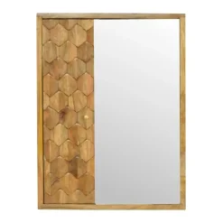 Spiegelkast met Houtsnijwerk