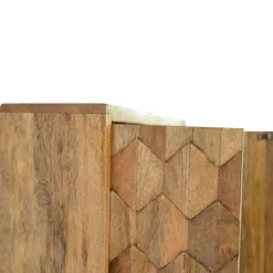 Spiegelkast met Houtsnijwerk