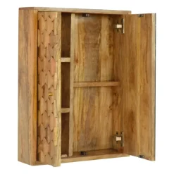 Spiegelkast met Houtsnijwerk