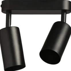 2-spot Basic - mat zwart - 10xØ18 cm