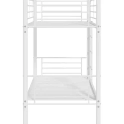 Stapelbed Dixie 90x200cm - metaal - mat wit