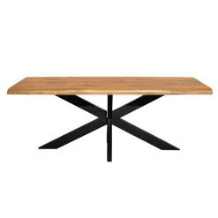 Starfurn - Boomstamtafel Denver - Bruin - 100x200x76 cm