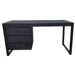 StarFurn - Bureau Boaz 145 cm - zwart
