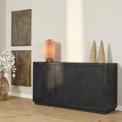 Starfurn - Dressoir Brussel - Zwart - 45x150x80 cm