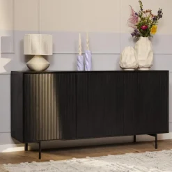 StarFurn - Dressoir Madison 165 cm - zwart