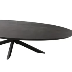 Starfurn - Eettafel Brandy - Zwart - 120x300x76 cm