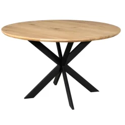 Starfurn - Eettafel Ferris - Bruin - 130x130x76 cm