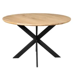 Starfurn - Eettafel Ferris - Bruin - 150x150x76 cm