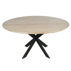 Starfurn - Eettafel Ferris - Bruin - 150x150x76 cm