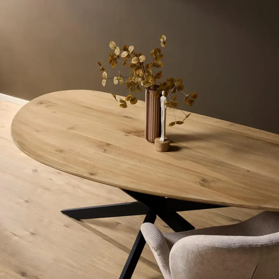 Starfurn - Eettafel Lou - Bruin - 110x240x76 cm