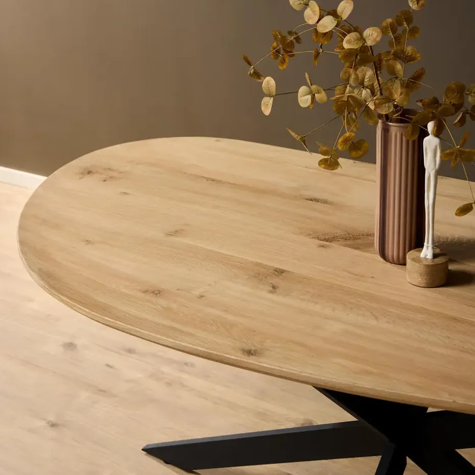 Starfurn - Eettafel Lou - Bruin - 110x240x76 cm