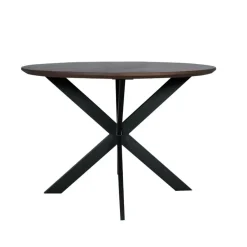 Starfurn - Eettafel Madison - Zwart - 150x150x76 cm