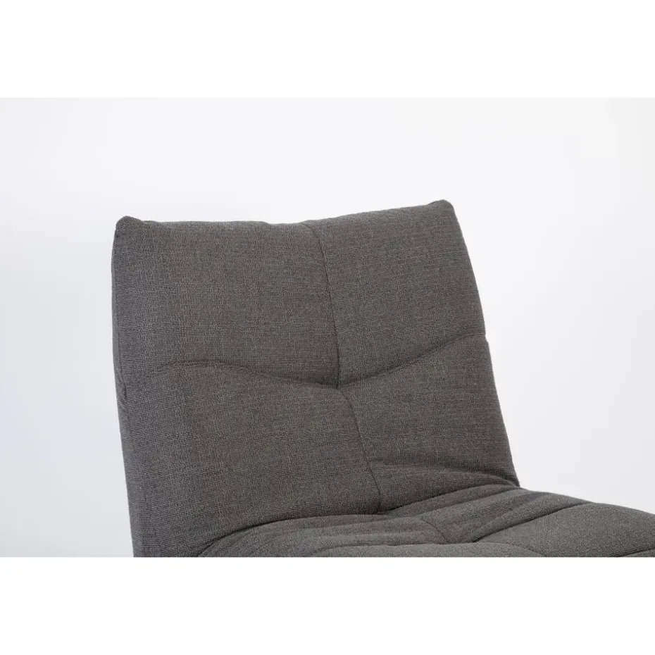 Starfurn - Fauteuil Lazy - Grijs - 103x82x96 cm