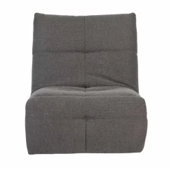 Starfurn - Fauteuil Lazy - Grijs - 103x82x96 cm