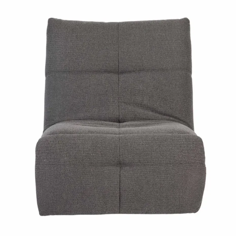 Starfurn - Fauteuil Lazy - Grijs - 103x82x96 cm