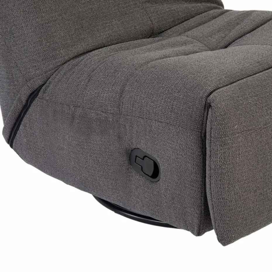 Starfurn - Fauteuil Lazy - Grijs - 103x82x96 cm