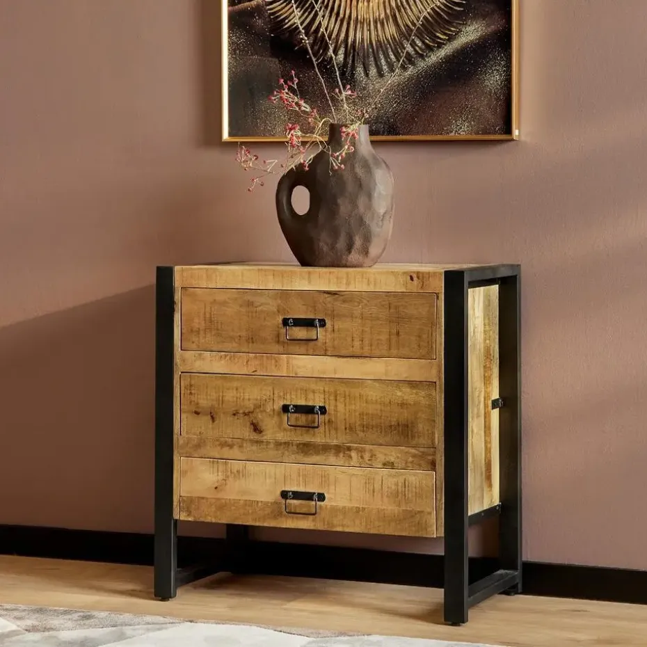 StarFurn - Ladekast Boaz 3 lades - naturel