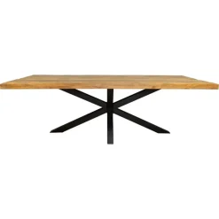 StarFurn - Rechthoekige eettafel Denver - 180 cm - naturel