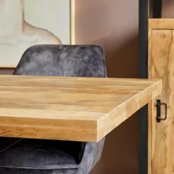 StarFurn - Rechthoekige eettafel Denver - 160 cm - naturel