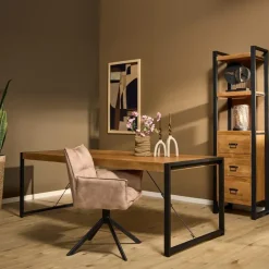 StarFurn - Rechthoekige eettafel Boaz - 180 cm - naturel