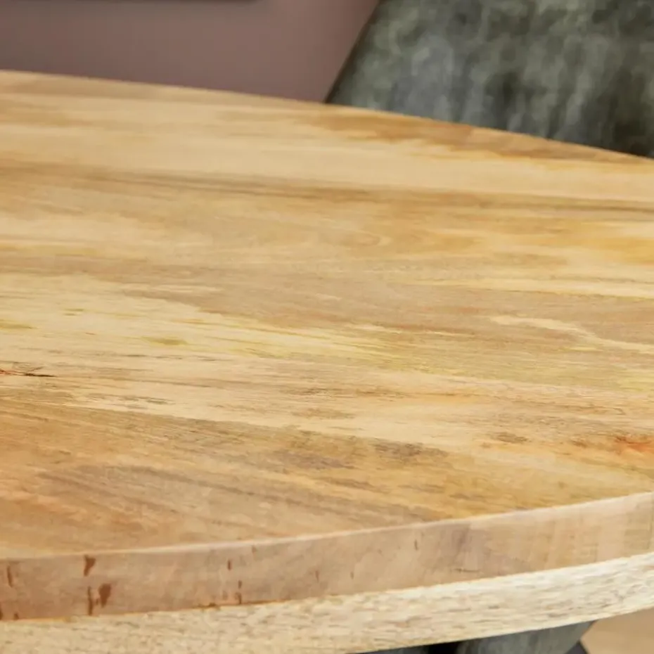StarFurn - Ronde eettafel Denver - ø120 cm - naturel