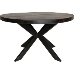 StarFurn - Ronde eettafel Denver - ø150 cm - zwart
