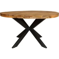 StarFurn - Ronde eettafel Denver - ø130 cm - naturel