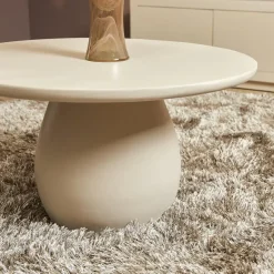 Starfurn - Salontafel Mosi - Wit - 70x70x38 cm