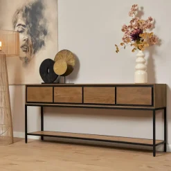 Starfurn - Sidetable RichWood - Bruin - 35x180x76 cm