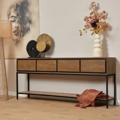 Starfurn - Sidetable RichWood - Bruin - 35x180x76 cm