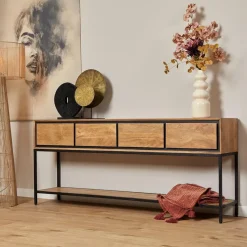 Starfurn - Sidetable RichWood - Bruin - 35x180x76 cm