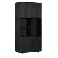StarFurn - Vakkenkast Madison 90 cm - zwart