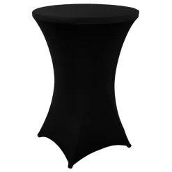 Statafelrok Mike zwart 80 cm