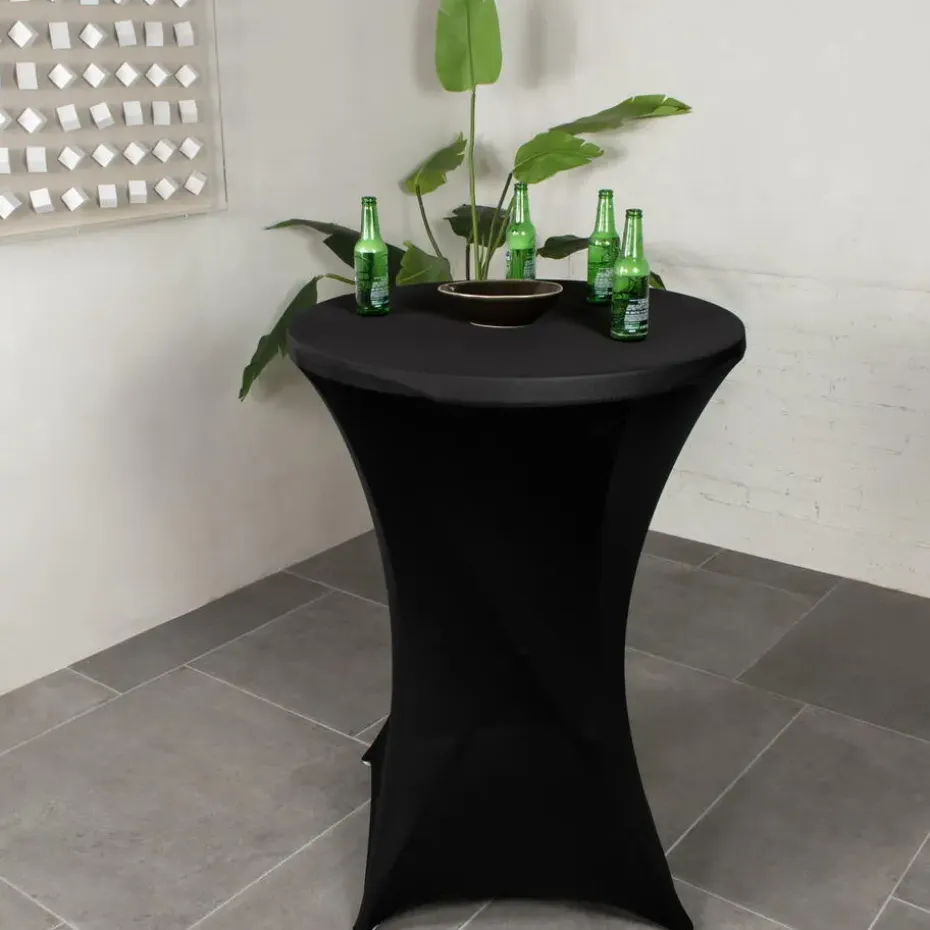 Statafelrok Mike zwart 80 cm