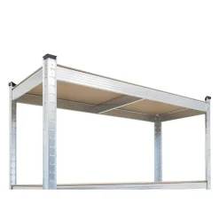 Stellingkast / Magazijnstelling - Zilver - 5 planken