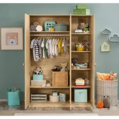 Stockholm 3 deurs kledingkast kinderkamer