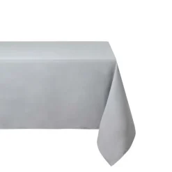 Stof Textile Tafelkleed - 145 x 240 cm - grijs - Tafellaken