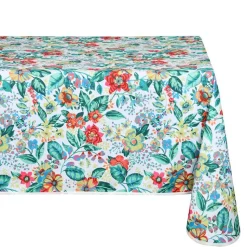 Stof Textiles Tafelkleed - 145 x 240 cm - bloemen Tafellaken