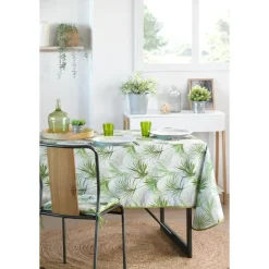 Stof Textiles Tafelkleed - 145 x 240 cm - palmbladeren Tafellaken
