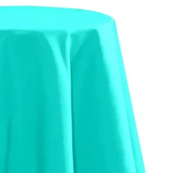 Stof Textiles Tafelkleed - Dia 180 cm - turquoise - Tafellaken