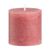 Stompkaars rustiek Sfeer - oudroze - 7 cm