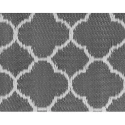 SURAT - Outdoor kleed - Grijs - 120 x 180 cm - Polypropyleen