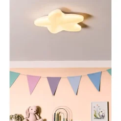 SURNA - Plafondlamp LED - Wit - Acryl