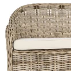 SUSUA - Tuinbank - Gebroken wit - Rotan