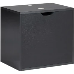 SUZANO - Badkamermeubel - Zwart - 44 x 40 cm - MDF