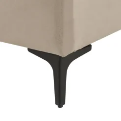 SUZETTE - Tweepersoonsbed - Beige - 140 x 200 cm - Polyester