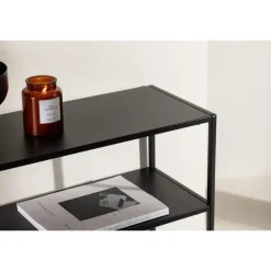 Svea - Antonia sidetable - 80 cm - zwart
