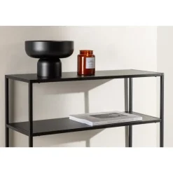 Svea - Antonia sidetable - 80 cm - zwart