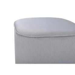 Svea - Arlo poef - rib - grijs