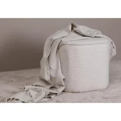 Svea - Arlo poef - teddy - off white